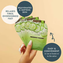 Load image into Gallery viewer, Voesh New York Pedi in a Box Deluxe 4 Step, Cucumber Fresh, 3 Count
