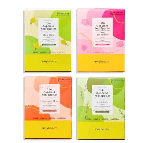 Coffret pédicure AvryBeauty Total Gel-Ohh! - Essayez-le tous ensemble