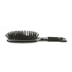 Bass Silver Semi S Shaped Nylon Bristle Salon Brush by Bass