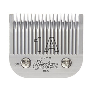 Oster Professional 76918-076 Replacement Blade with AgIon Antimicrobial Coating for Classic 76/Star-Teq/Power-Teq Clippers, Size #1A 1/8" (3.2mm)