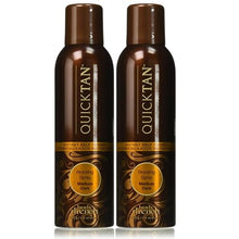 Charger l&#39;image dans la galerie, Body Drench Quicktan Spray autobronzant bronzant rapide Medium Dark (l&#39;autobronzant ultra-bronzant idéal, formule à séchage rapide) - Format 170 g (lot de 2)
