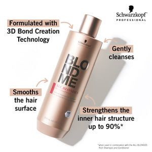 Schwarzkopf BLONDME ALL BLONDES RICH Shampoo 300ML