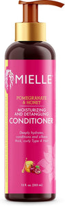 Après-shampoing hydratant et démêlant à la grenade et au miel de Mielle Organics