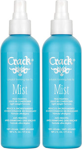Après-shampoing sans rinçage Crack Mist 6 oz, paquet de 2