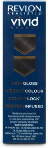 Revlon Realistic Vivid Colour Protein Infused Permanent Color Hair Dye with Color Lock Technology, Midnight Ink 110ml