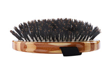 Charger l&#39;image dans la galerie, Bass Brushes 100 % poils de sanglier pour toilettage d&#39;animaux de compagnie, manche en bambou style paume
