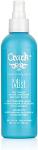 Crack : Spray anti-frisottis amélioré, après-shampoing sans rinçage, aide au coiffage, formule légère, 170 g