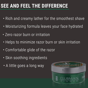 Savon à raser Clubman Pinaud Barbershop Style 2 oz/59 g