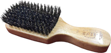 Charger l&#39;image dans la galerie, Brosse à cheveux Bass Brushes 100 % poils de sanglier, style club classique pour homme, avec manche 100 % bambou pur. Elle fait briller, revitalise et polit. Modèle n° 153
