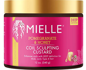 Crème anglaise à la grenade et au miel Mielle Organics 12 oz
