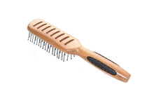 Charger l&#39;image dans la galerie, Brosse - Grande grille d&#39;aération en bois Poils en nylon Anneau en caoutchouc Poignées Basse Brosses 1 Brosse par Bass Brushes
