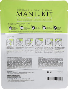 Kit de manucure tout-en-un AvryBeauty avec gants à la camomille, 1 ct.