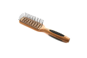 Brosse - Grande grille d'aération en bois Poils en nylon Anneau en caoutchouc Poignées Basse Brosses 1 Brosse par Bass Brushes