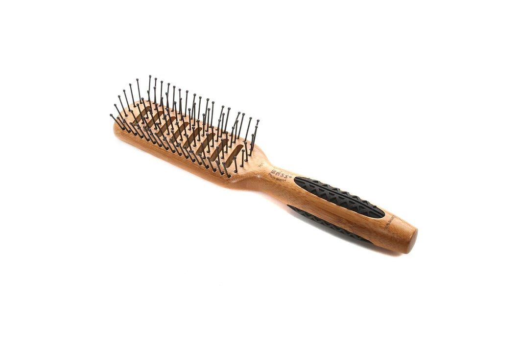 Brosse - Grande grille d'aération en bois Poils en nylon Anneau en caoutchouc Poignées Basse Brosses 1 Brosse par Bass Brushes