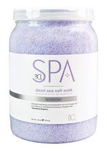 Load image into Gallery viewer, BCL SPA LAVENDER &amp; MINT DEAD SEA SALT SOAK 64 oz ( Calming &amp; Moisturizing ) - SPA50013
