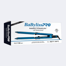 Load image into Gallery viewer, BABYLISSPRO NANO TITANIUM FLAT IRON 1 1/4&quot; MIDNIGHT BLUE
