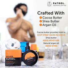 Charger l&#39;image dans la galerie, Baume à barbe Beard Patrol pour homme - Cire revitalisante au parfum de citronnelle (56 ml)
