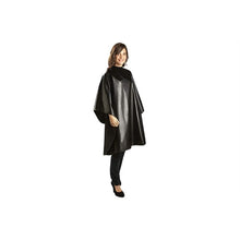 Load image into Gallery viewer, LE PRO ALL-PURPOSE POLY CAPE SNAP NECK BLACK - 358C
