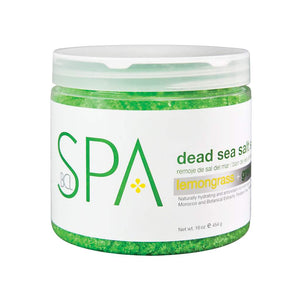 BCL SPA LEMONGRASS & GREEN TEA DEAD SEA SALT SOAK 16 oz ( Purifying & Antioxidant-Rich ) - SPA51101