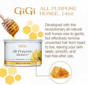 GIGI 0330 All Purpose Honee Wax, 14-Ounce