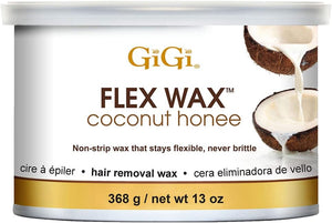 Cire dépilatoire flexible à la cire de coco Gigi, 13 onces