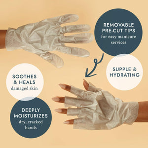 VOESH Collagen Gloves With Argan Oil - 3 Pack