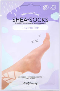 Lot de chaussettes AvryBeauty au beurre de karité, camomille et lavande (3 pièces)