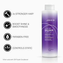 Load image into Gallery viewer, JOICO COLOR BALANCE PURPLE Conditioner 1L
