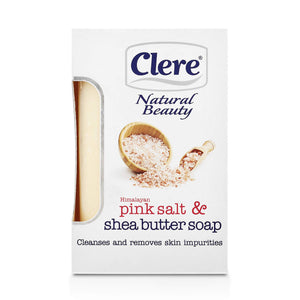 Savon de beauté naturel Clere au sel rose de l'Himalaya - 150 g