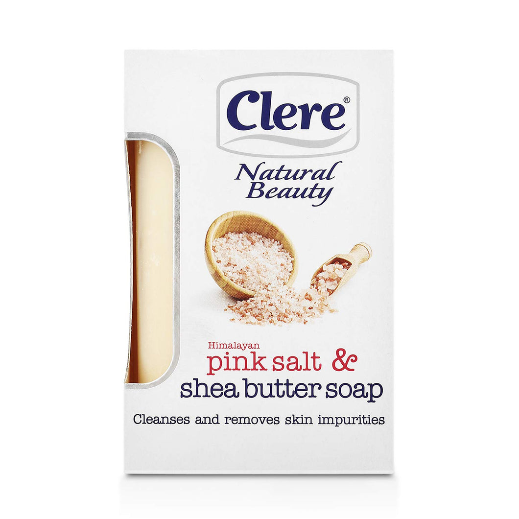 Savon de beauté naturel Clere au sel rose de l'Himalaya - 150 g