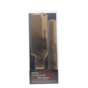 BabylissPRO GOLDFX METAL COMB 2 PACK - BCOMBSET2G