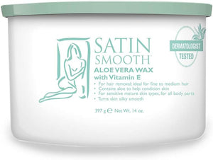 Satin Smooth Aloe Vera Wax 14oz