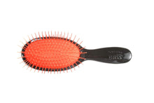 Load image into Gallery viewer, Bass Brushes Elite Brass Wire Brush Small Black Acrylic Handle
