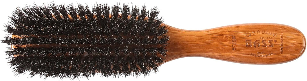 Classic Men's Club (Soft) Wild Boar Bristles Light Wood or Acrylic Handle Gentle Bass Brushes (1 Brush)