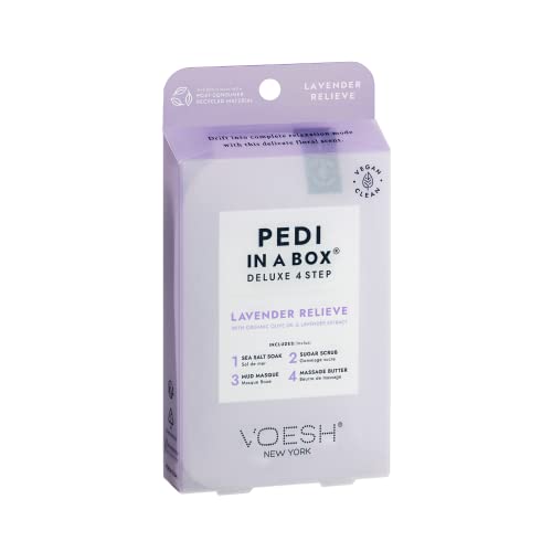 VOESH Pedi In A Box 4 étapes (Soulagement à la lavande)