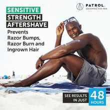 Charger l&#39;image dans la galerie, Formule après-rasage Bump Patrol Sensitive Strength - Solution après-rasage douce qui élimine les bosses du rasoir et les poils incarnés - 2 oz
