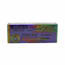 Charger l'image dans la galerie, Mr. Pumic Purple Pumi Bar (pack de 6) : dissolvant de callosités extra-grossier, pierre de pédicure et brosse à lime pour pieds pour des pieds et des talons lisses, 6 unités
