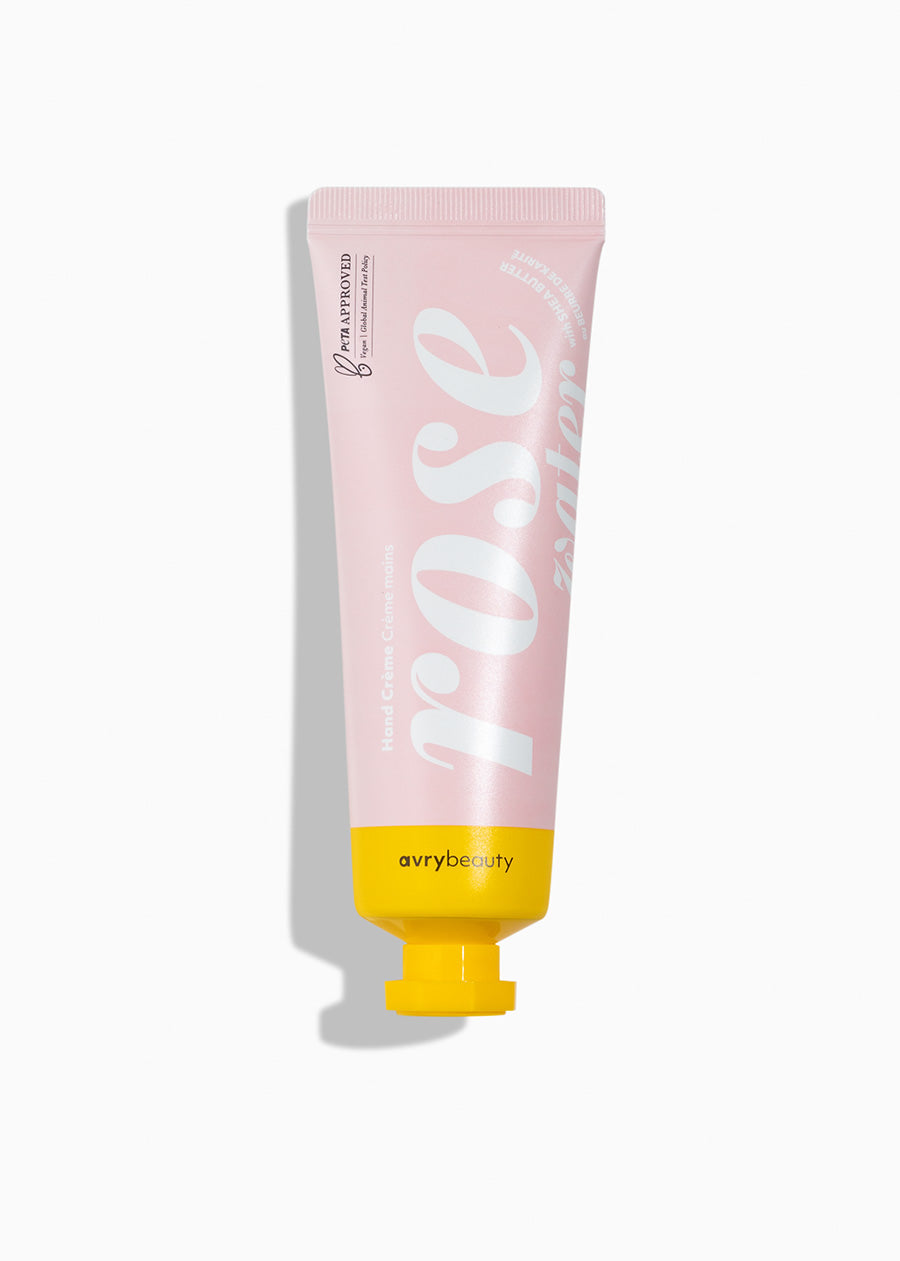 Lotion au beurre de karité AvryBeauty - Eau de rose 1,5 oz