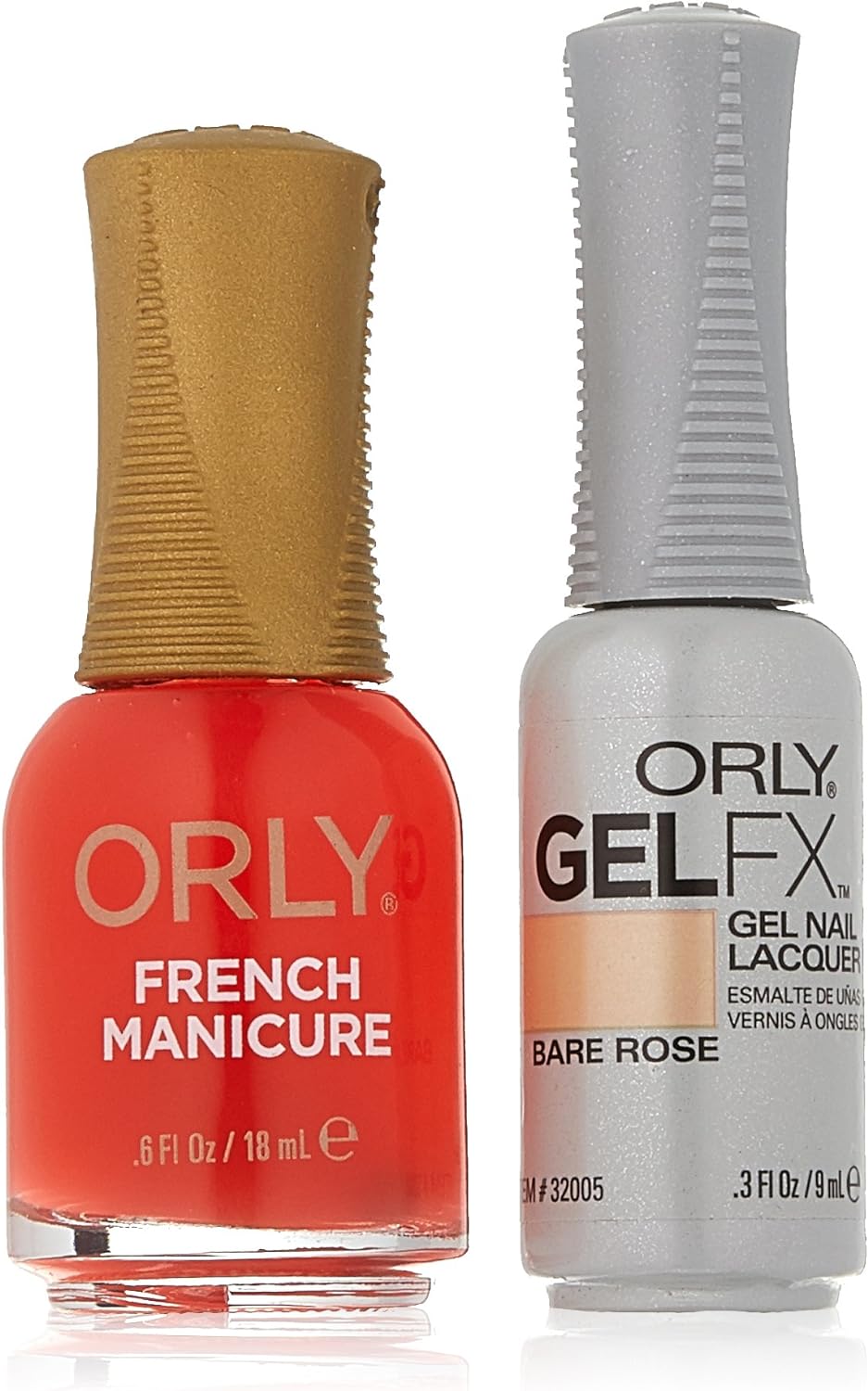 Kit Duo Vernis et Gel Orly Perfect Pair, Rose Bare