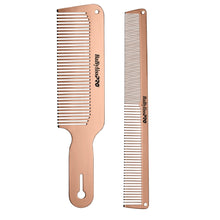 Charger l&#39;image dans la galerie, Lot de 2 peignes métalliques BabylissPRO ROSEFX - BCOMBSET2RG
