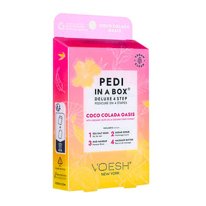 VOESH Pedi In A Box Deluxe 4 étapes, Coco Colada Oasis