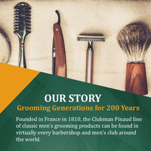 Charger l&#39;image dans la galerie, Huile à barbe style barbier Clubman Pinaud, hydratation équilibrée pour les poils du visage et la peau, 30 ml
