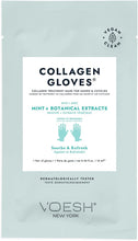 Load image into Gallery viewer, Voesh Collagen Gloves and Socks - Peppermint Oil - 4 Pack, 2 Pack of Gloves and 2 Pack of Socks
