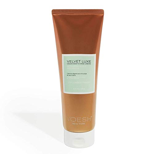 LOTION VÉGÉTALIENNE VELOURS DE LUXE VOESH - Concombre frais 8,5 oz, 1 ct.