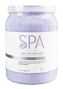 BCL SPA LAVENDER & MINT DEAD SEA SALT SOAK 64 oz ( Calming & Moisturizing ) - SPA50013