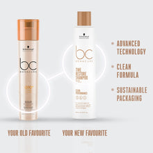 Load image into Gallery viewer, Schwarzkopf BC TIME RESTORE Shampoo 250ML
