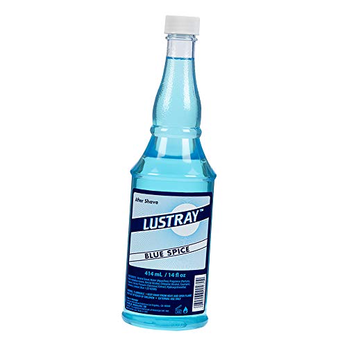 Clubman Lustray Blue Spice Après-rasage, 14 onces