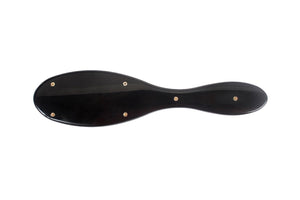 Bass Brushes Firm Nylon Mane and Tail Equine Brush Acrylic Handle