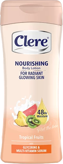 CLERE LAIT MAINS ET CORPS FRUITS TROPICAUX 400ML