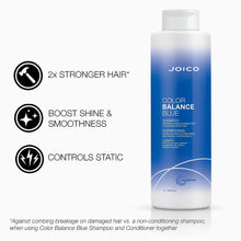 Load image into Gallery viewer, JOICO COLOR BALANCE BLUE Shampoo 1L
